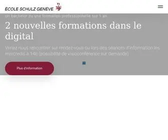 Ecole-Schulz-Geneva.ch(École Schulz (Genève)) Screenshot