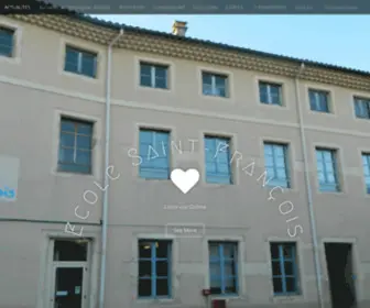 Ecole-STF.fr(Ecole Saint) Screenshot