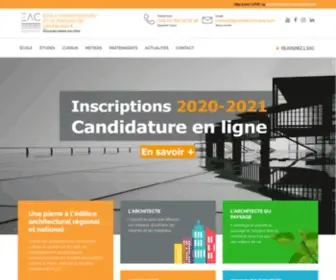 Ecolearchicasa.com(Bienvenue à l'EAC) Screenshot