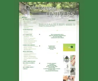 Ecoledargere.fr(Ecole de Naturopathie Orthodoxe DARGÈRE) Screenshot