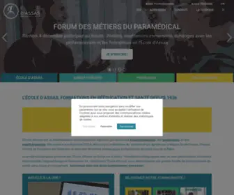 Ecoledassas.com(Ecole d'Assas) Screenshot