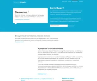 Ecoledesdonnees.org(Ecoledesdonnees) Screenshot