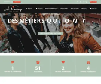 Ecoledumariage.org(Formation Wedding Planner) Screenshot