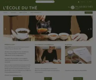 Ecoleduthe.com(L'École) Screenshot
