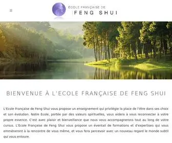 Ecolefrancaisedefengshui.fr(ECOLE FRANCAISE DE FENG SHUI) Screenshot