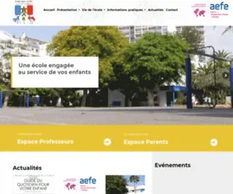 Ecolegautier.com(Ecole Théophile GAUTIER) Screenshot