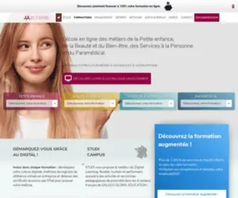 Ecolems.com(École en ligne Enfance) Screenshot