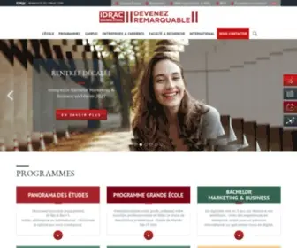 Ecoles-Idrac.com(Ecole) Screenshot