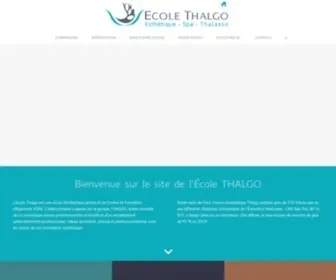 Ecolethalgo.com(Ecole THALGO Val de Marne (94)) Screenshot