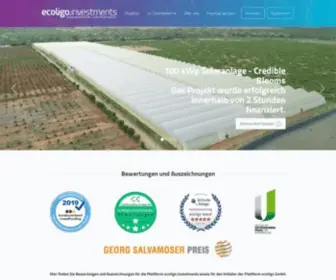 Ecoligo.investments(Make investments) Screenshot