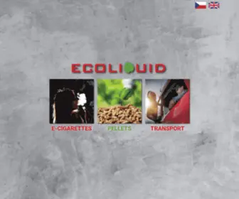 Ecoliquid.eu(Dezinfekční prostředky a e) Screenshot