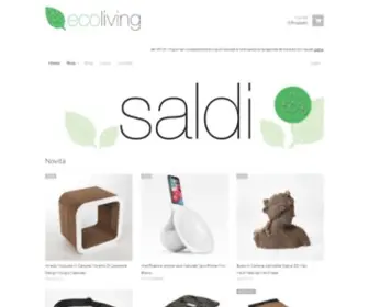 Ecoliving.it(Il portale pensato per l'ecologia e l'eco design) Screenshot