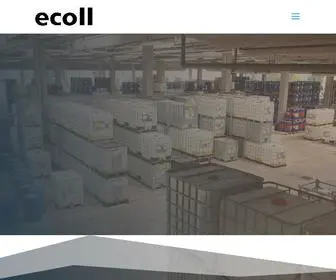 Ecoll.pl(Ecoll kleje dla przemysłu) Screenshot