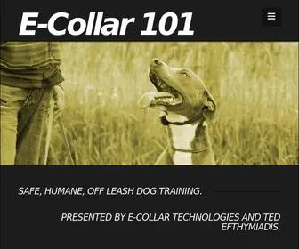 Ecollar101.com(EcollarPresented by) Screenshot