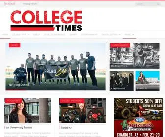 Ecollegetimes.com(College Times) Screenshot