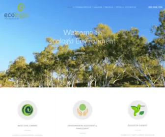 Ecologia.com.au(Ecologia Environment) Screenshot