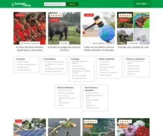 Ecologiaverde.com(Ecología) Screenshot