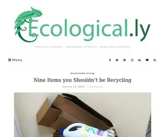 Ecological.ly(Conscious Fashion) Screenshot