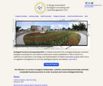 Ecologicalconcerns.com(Ecological Concerns Incorporated) Screenshot