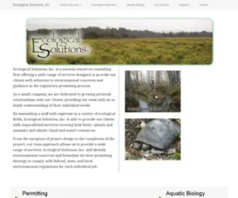 Ecologicalsolutions.net(Ecological Solutions) Screenshot