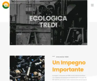 Ecologicatredi.it(Ecologica Tredi) Screenshot