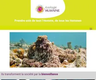 Ecologiehumaine.eu(Accueil) Screenshot