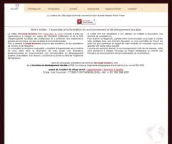 Ecologik-Business.com(Développement durable) Screenshot