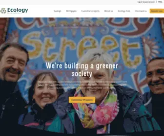 Ecology.co.uk(Ecology Building Society) Screenshot