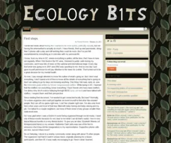 Ecologybits.com(EC0L0GY B1TS) Screenshot