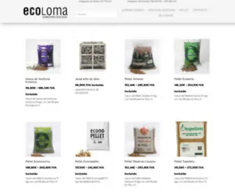 Ecoloma.es(Fábrica de Pellet y Hueso de aceituna) Screenshot