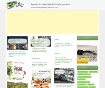 Ecolopop.info(Revue de presse internationale d'actualité positive) Screenshot