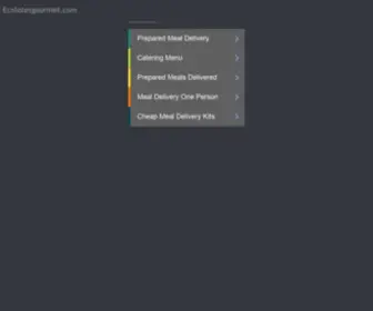 Ecolotesgourmet.com(Classic eCommerce 1) Screenshot