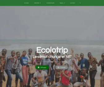 Ecolotrip.org(Le climat change) Screenshot