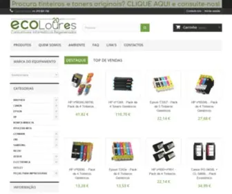 Ecoloures.com(Toner) Screenshot