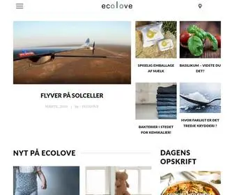 Ecolove.dk(Ecolove) Screenshot