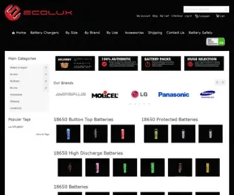 Ecoluxshopdirect.co.uk(Ecolux UK) Screenshot
