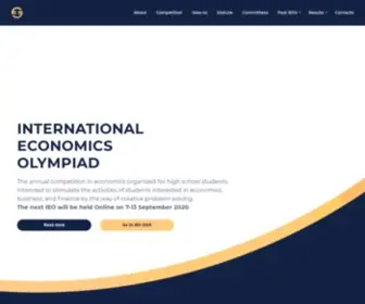 Ecolymp.org(International Economics Olympiad) Screenshot