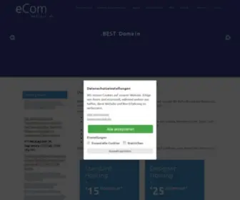 Ecom-Hosting.de(Webhosting) Screenshot
