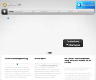 Ecom71.de(Suchmaschinenoptimierung) Screenshot