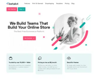 Ecom83.com(Build Your Online Store Free) Screenshot