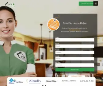 Ecomaidme.com(Maid service in Dubai) Screenshot