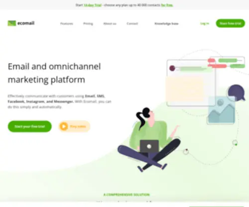 Ecomail.app(Email and omni) Screenshot