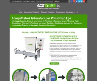 Ecomakk.it(Compattatori Trituratori per Polistirolo Eps) Screenshot