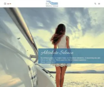 EcomarineGlobal.com(Solar Catamarans by Sunfinity) Screenshot