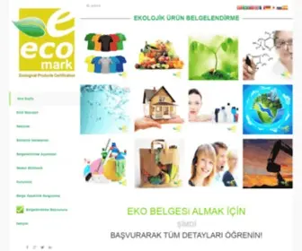 Ecomark.com.tr(EKO Etiketi ve Belgesi) Screenshot