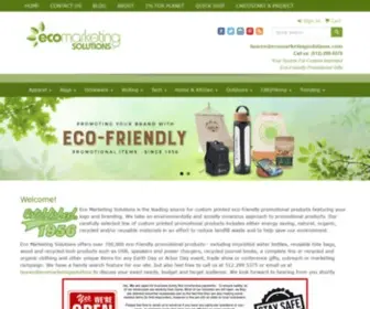 Ecomarketingsolutions.com(Eco-Friendly Custom Printed Promotional Products to Promote Your Image, Brand and Message) Screenshot