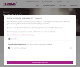 Ecomas-CMS.de(Ecomas CMS & Onlineshop Software) Screenshot