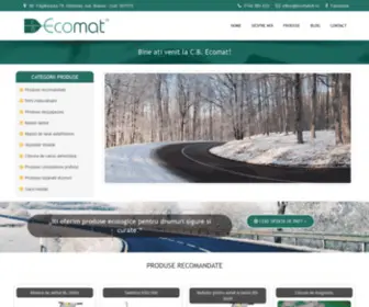 Ecomatcb.ro(Produse deszapezire) Screenshot