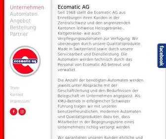 Ecomatic.ch(Ecomatic AG) Screenshot