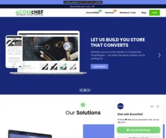 Ecomchef.com(For Dropshippers & eCommerce Entrepreneurs) Screenshot